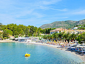 Gangou beach på Samos.