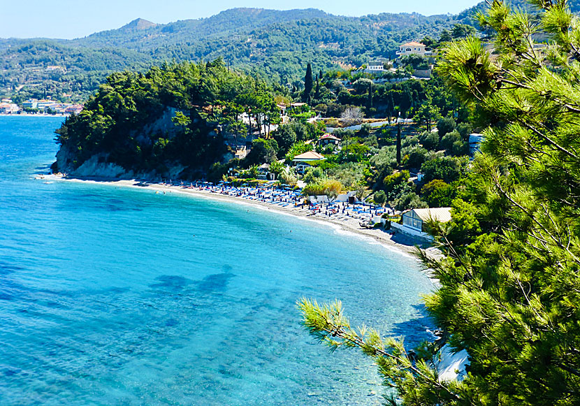 Lemonakia beach är det strand som ligger närmast Kokkari på norra Samos. 