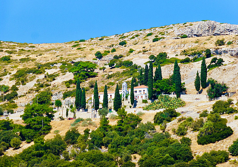 Panagia Spiliani Monastery i Pythagorion.