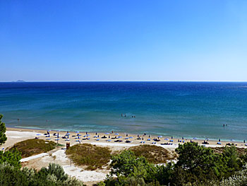 Psili Amos 2 och Limnionas beach på Samos.