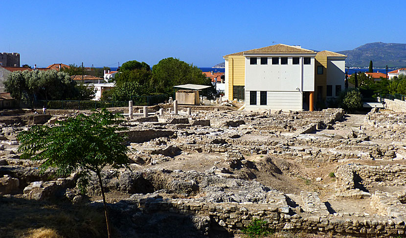 Arkeologiska museet i Pythagorion på Samos i Grekland.
