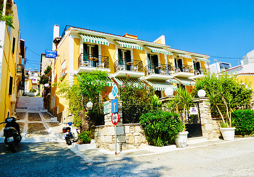 Samaina Hotel i Pythagorion på Samos.