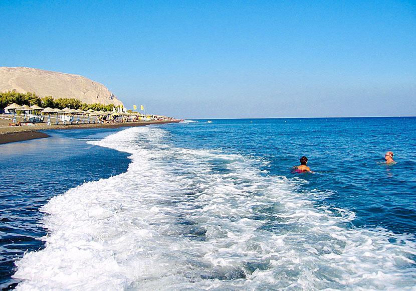 Perivolos beach Perissassa. Santorini. Kreikka