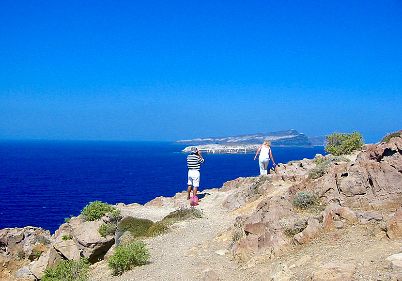 Cape Akrotiri. Santorini.