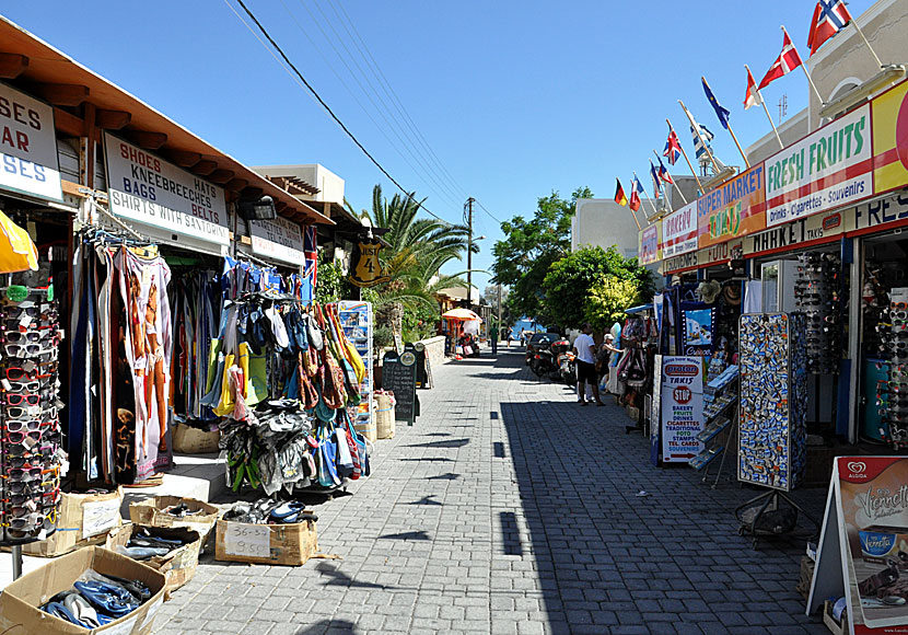 Shopping i Kamari på Santorini.