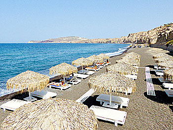 Vlychada beach på Santorini.