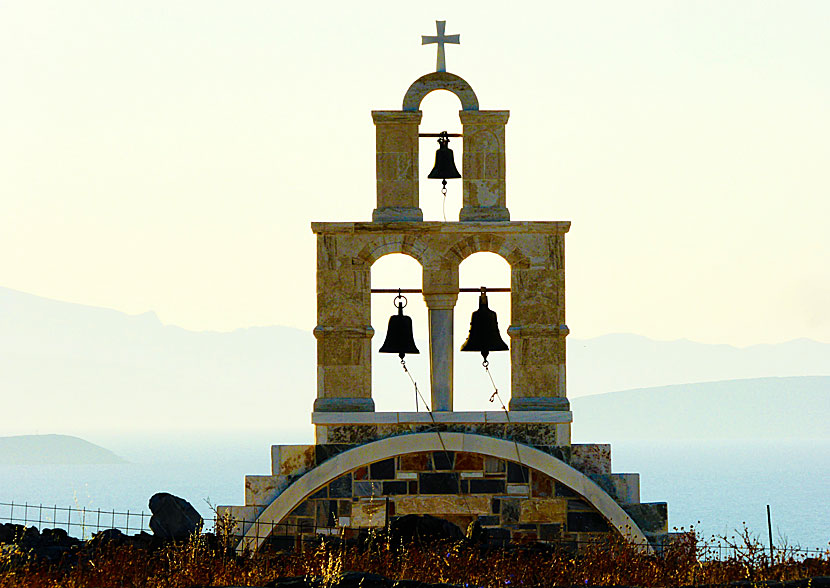 Agio Filaretos church i Chora på Schinoussa.