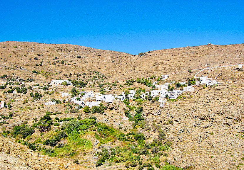 Kentarchos på Serifos, eller Kallitsos som byn också kallas.