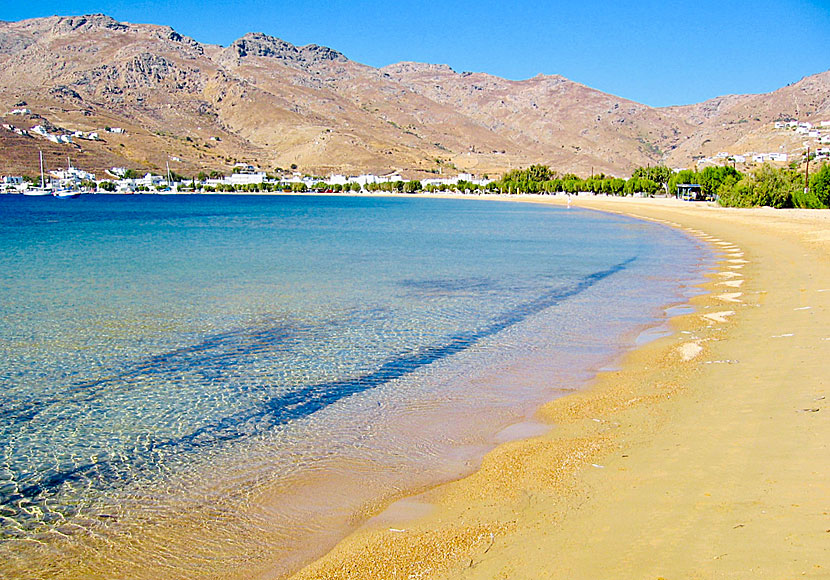 Livadi beach på Serifos.