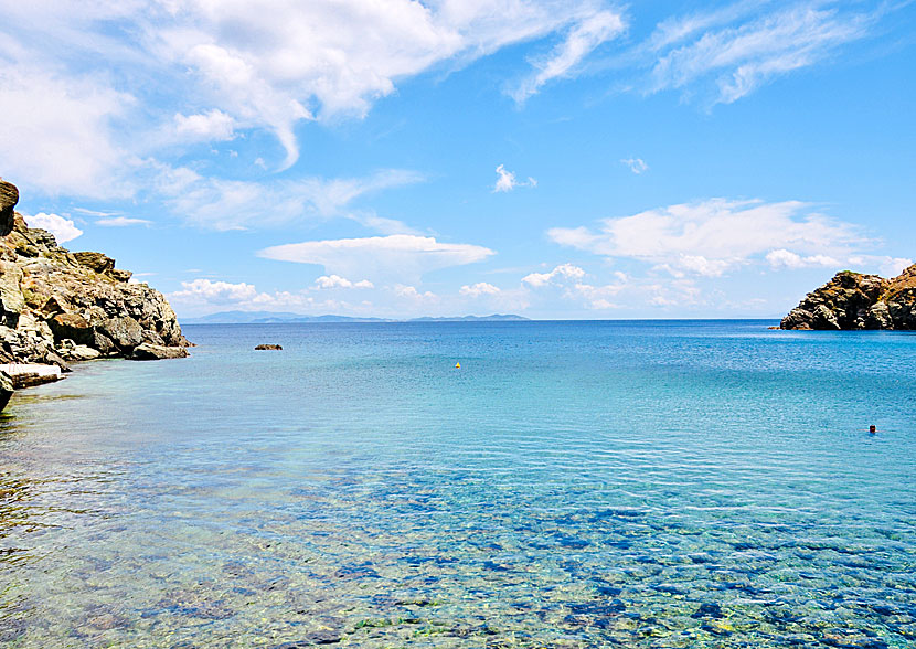 Sifnos bästa stränder. Seralia beach. 