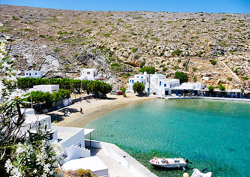 Heronissos beach på Sifnos.