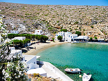 Heronissos beach på Sifnos.