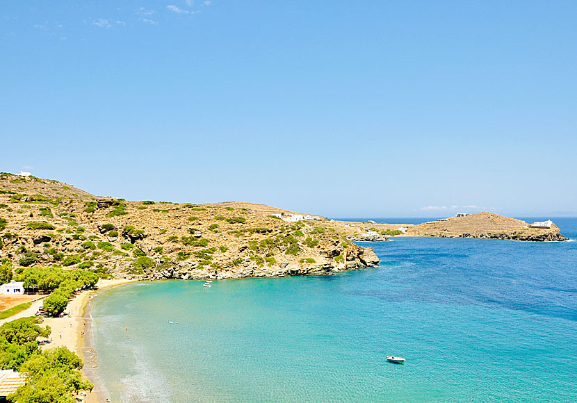 Stranden i Apokofto på Sifnos.