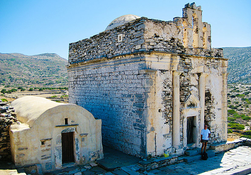 Episkopi på Sikinos i Kykladerna.