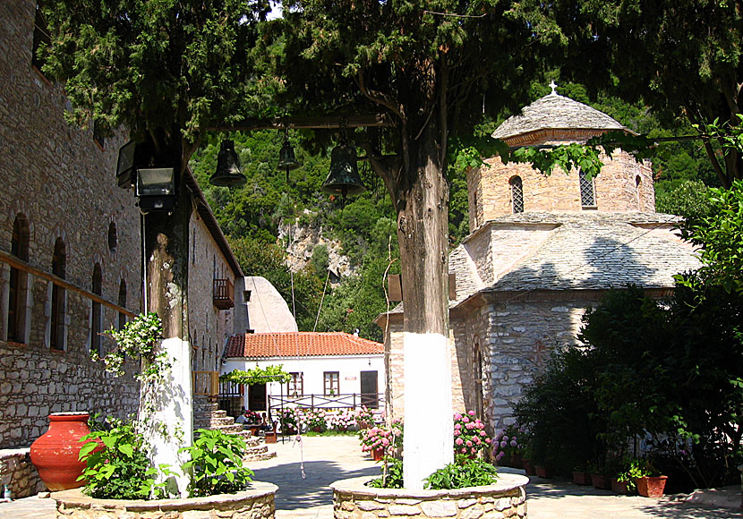 Mono Evangelistrian. Skiathos. Kreikka.