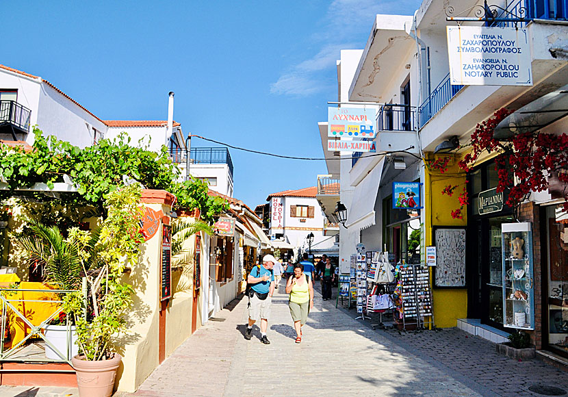 Bra affärer på Skiathos för dig som gillar shopping.