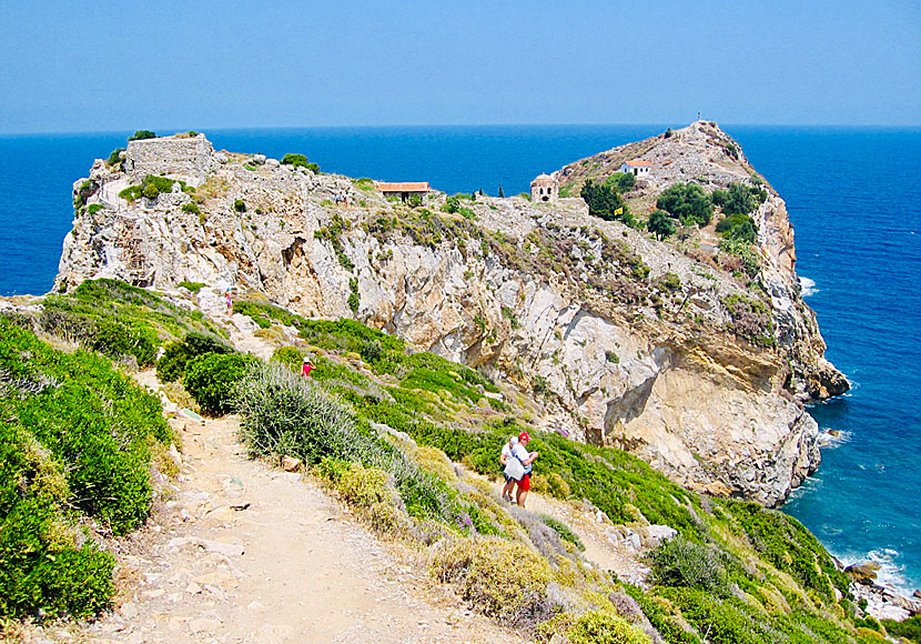 Kastro. Skiathos. Kreikka.