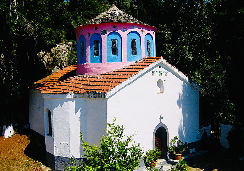 Panagia Kechria church. Skiathos.