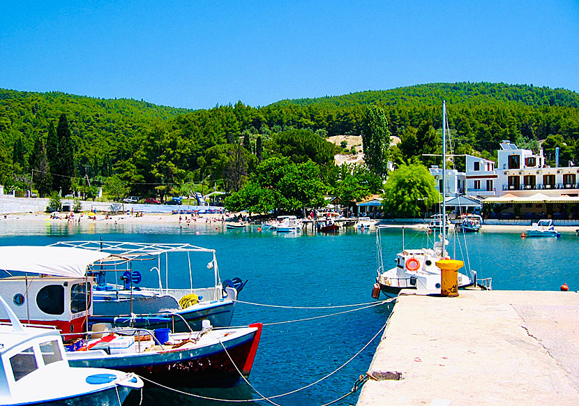 Agnontas är den vackraste byn på Skopelos.