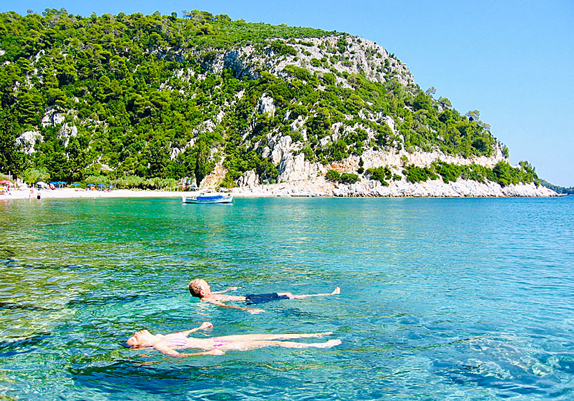 Hur är vädret på Skopelos i Grekland.