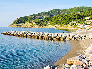 Skopelos Town Beach på Skopelos.