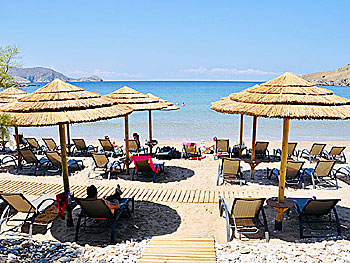 Delfini beach på Syros.