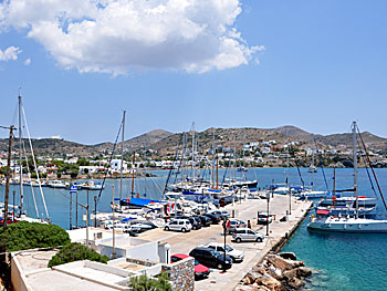 Byn Finikas på Syros.