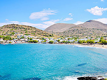 Byn Kini på Syros.