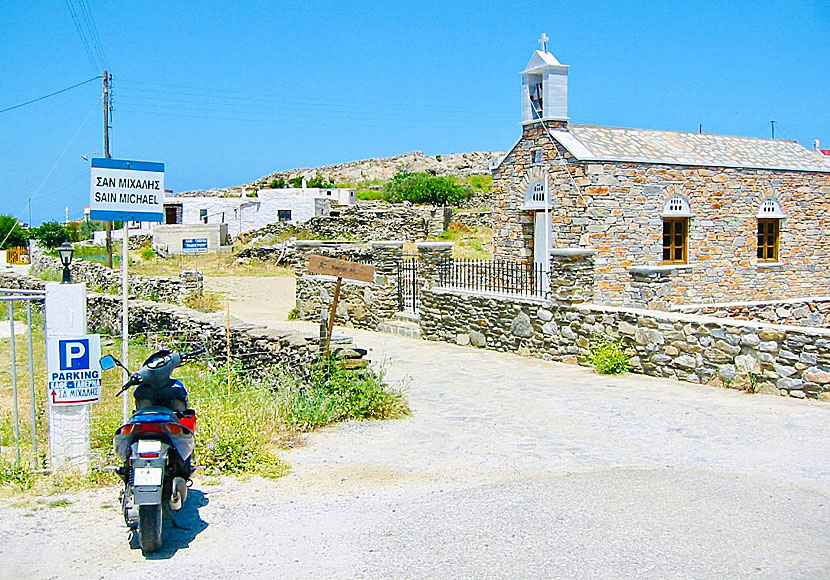 Kyrkan i Saint Michalis på Syros.