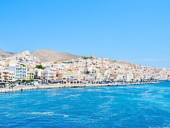 Byn Ermoupolis på Syros.
