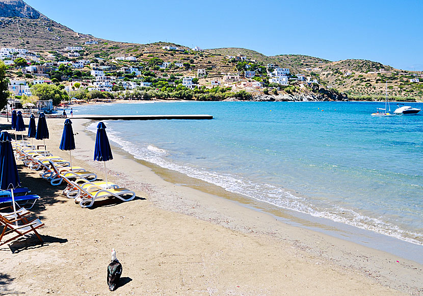 Kini beach. Syros.