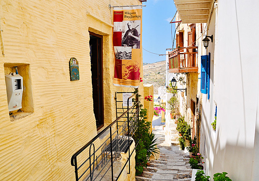 Markos Vamvakaris museum i Ano Syros.