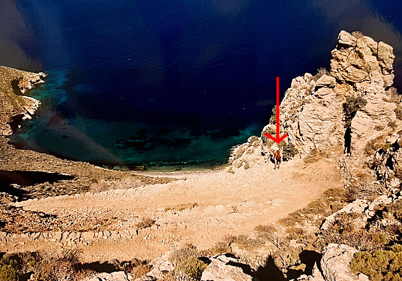 Tilos är en av Greklands bästa öar att vandra på. Här finns många fina vandringsleder. 