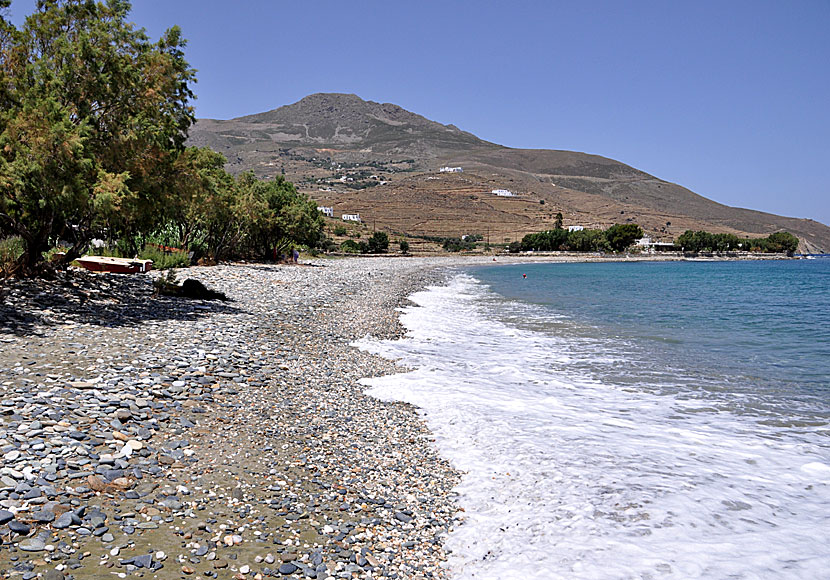 Lichnaftia beach på Tinos.