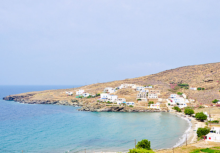 Tinos bästa stränder. Giannakis beach.