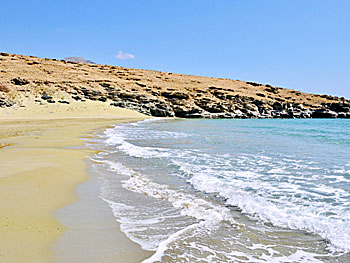 Pachia Amos beach på Tinos.