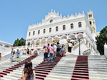 Panagia Evangelistria på Tinos.