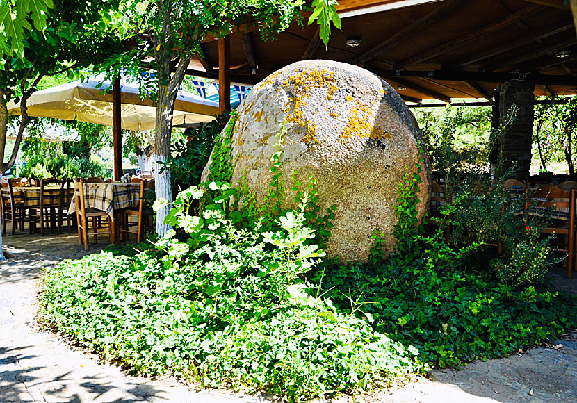 Gigantiska stenar i Volax på Tinos i Grekland.