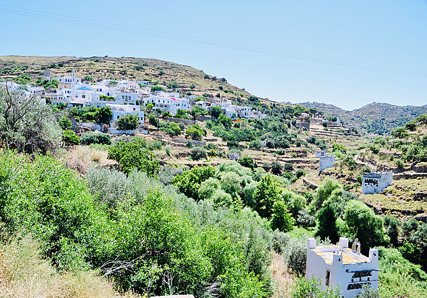 Byn Agapi på ön Tinos är en av Kykladernas finaste byar. 
