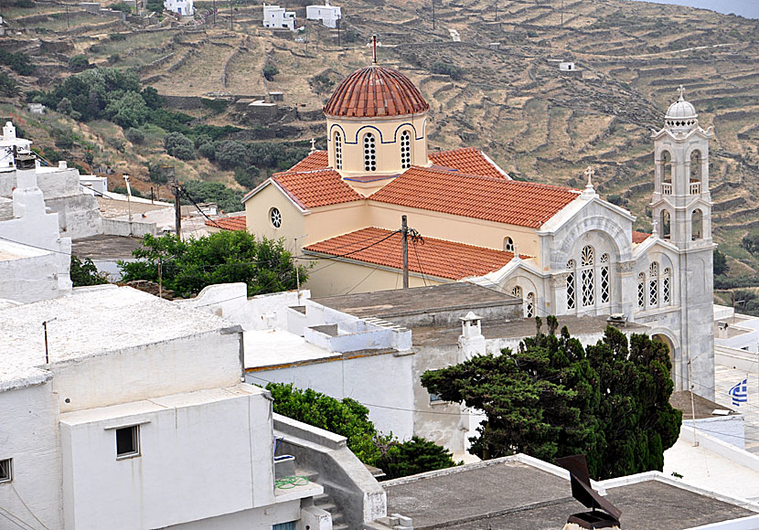 Kyrkan i Isternia på Tinos.