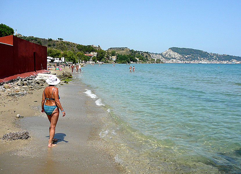 Argassi beach på Zakynthos