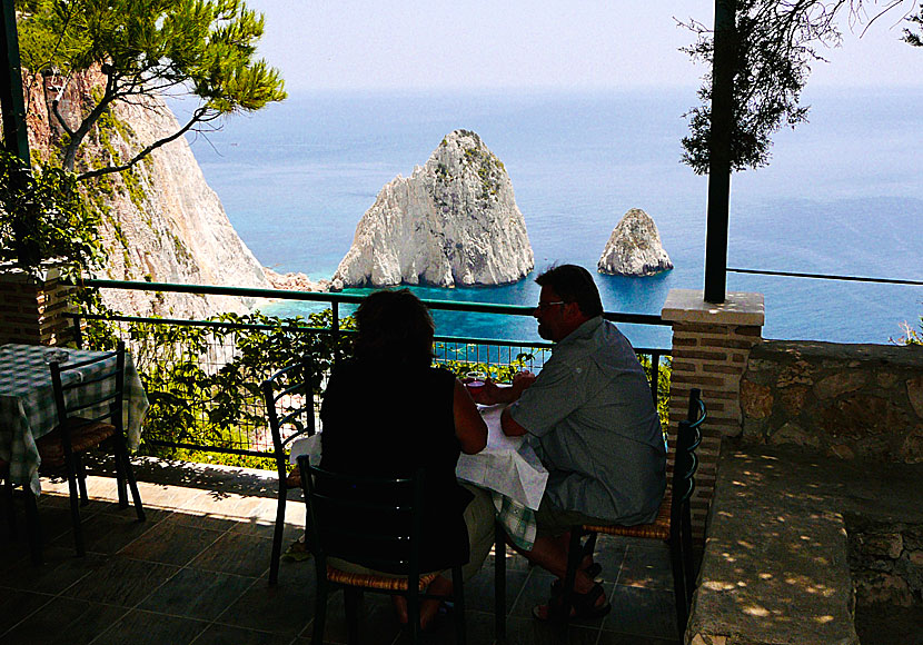 Keri Lighthouse Restaurant.  Zakynthos.