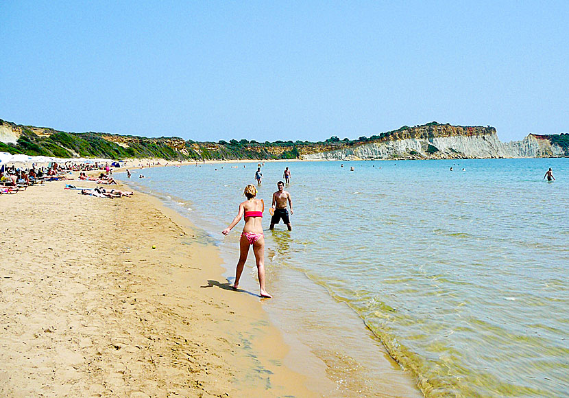 Gerakas beach. Zakynthos.