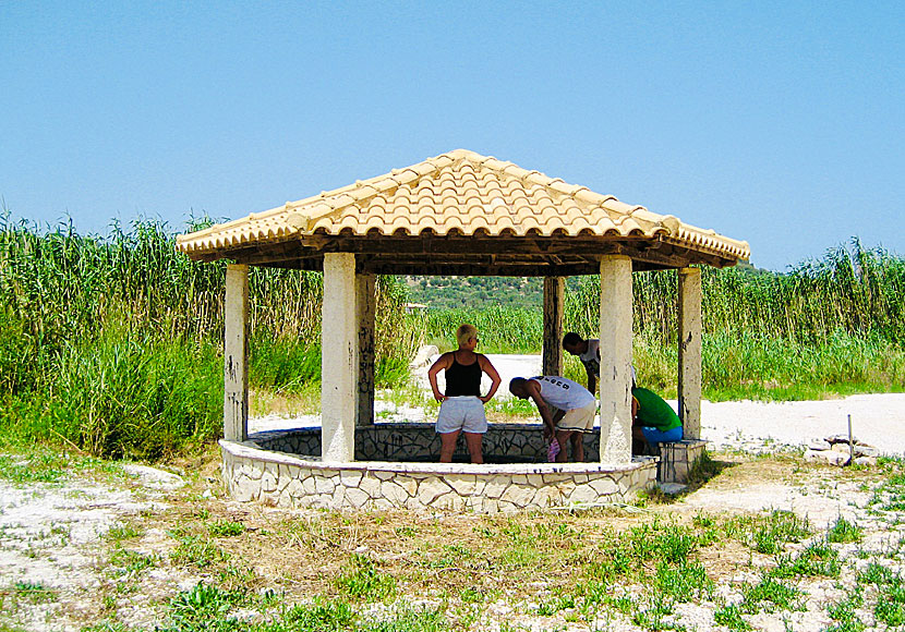 Herodotos källa, eller brunn, eller vad det nu är. Zakynthos.