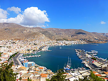 Kalymnos i Dodekaneserna. Grekland.