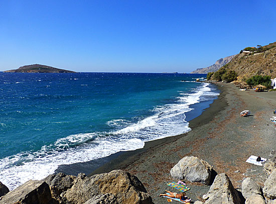 Platys Gialos beach. Kalymnos.