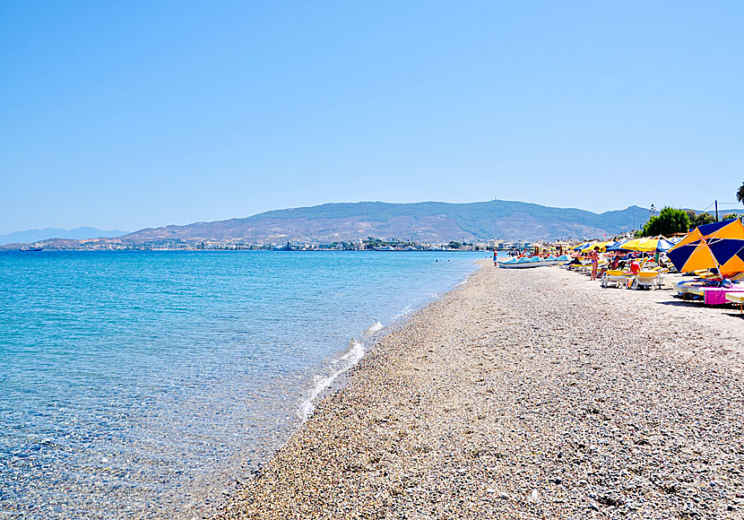 Lambi beach. Kos stad.