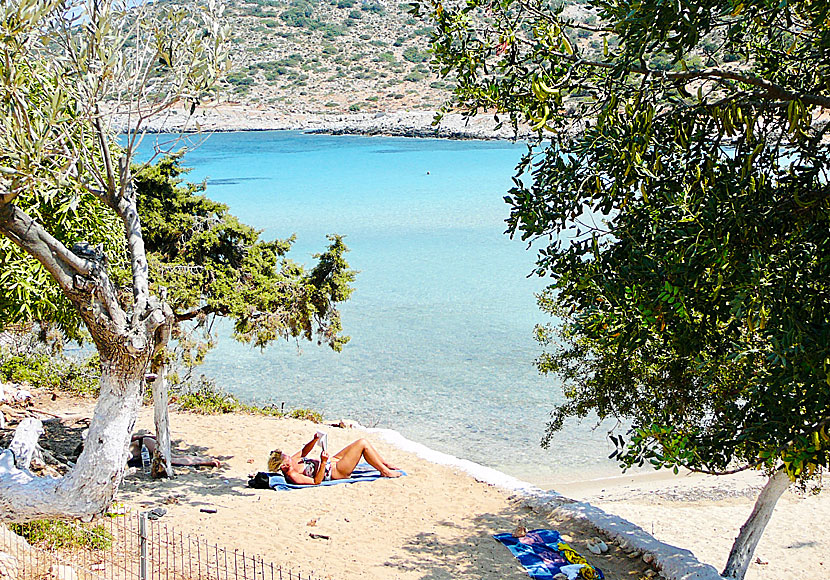Platys Gialos beach är den bästa stranden på Lipsi i Dodekaneserna. 
