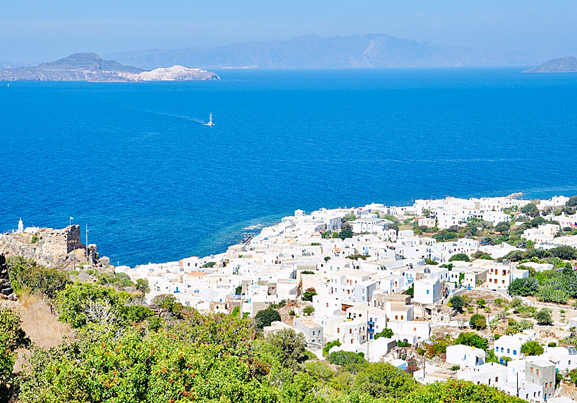 Mandraki på Nisyros i Grekland.