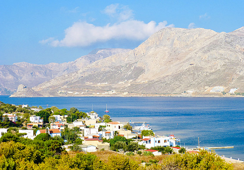 Byn på Telendos mittemot Kalymnos.